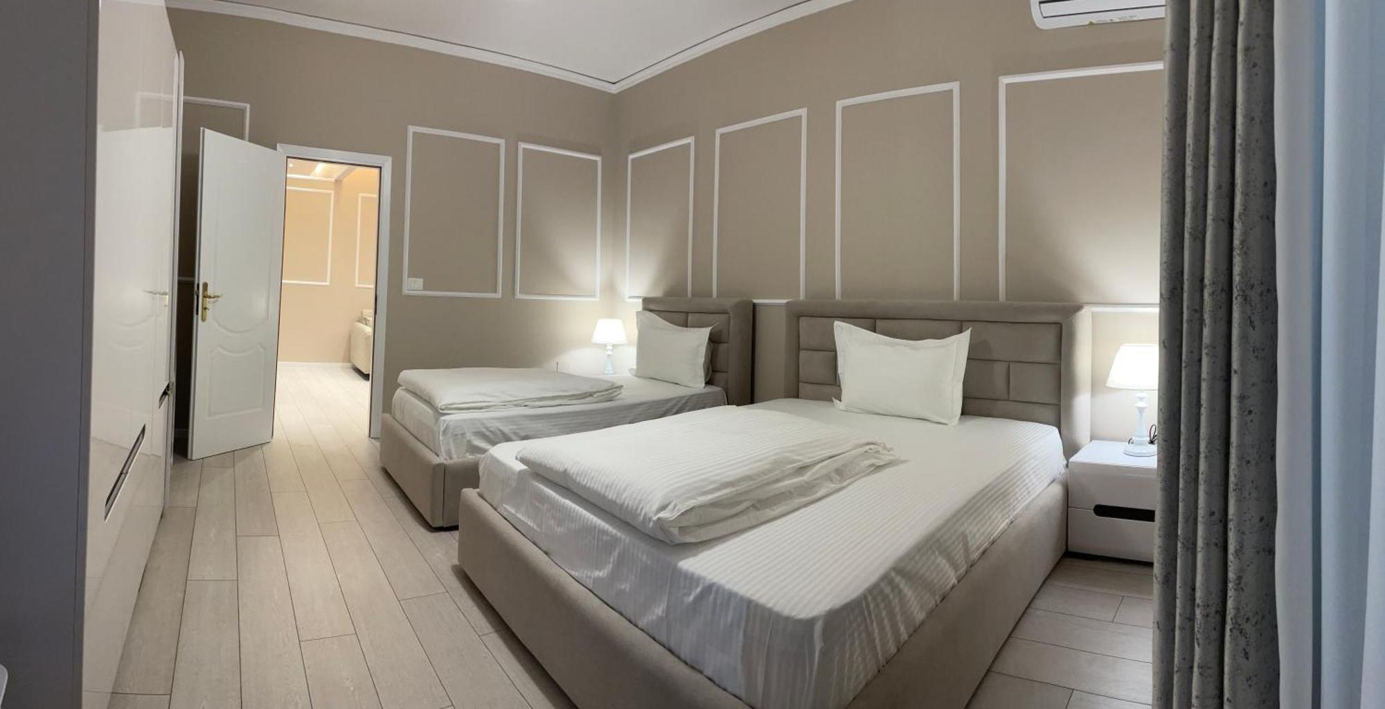 Sun Tower Luxury Suite-View From Of Tirana Center Экстерьер фото